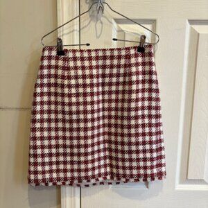 Ann Taylor Houndstooth Skirt
